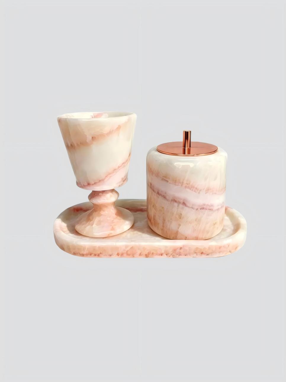 Peach Onyx Set 3