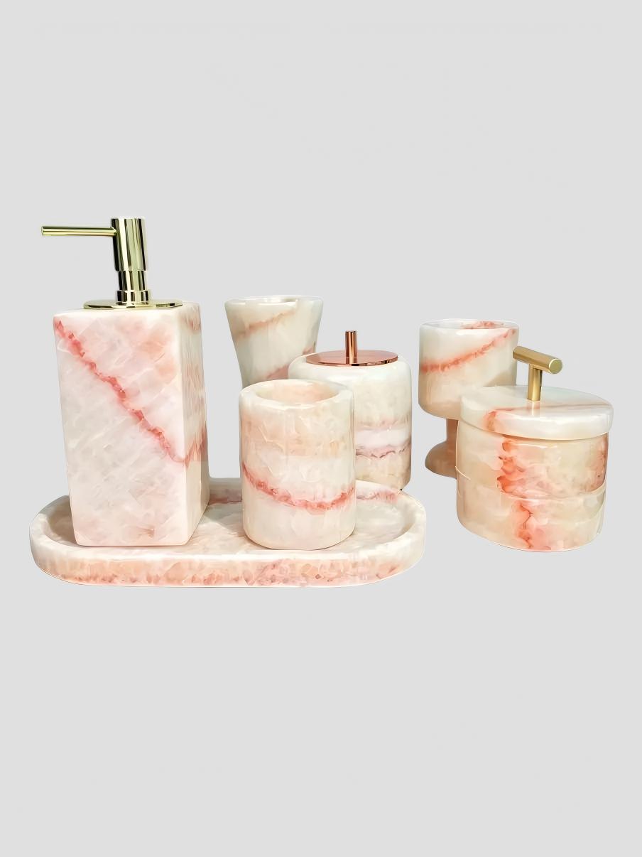 Peach Onyx Set