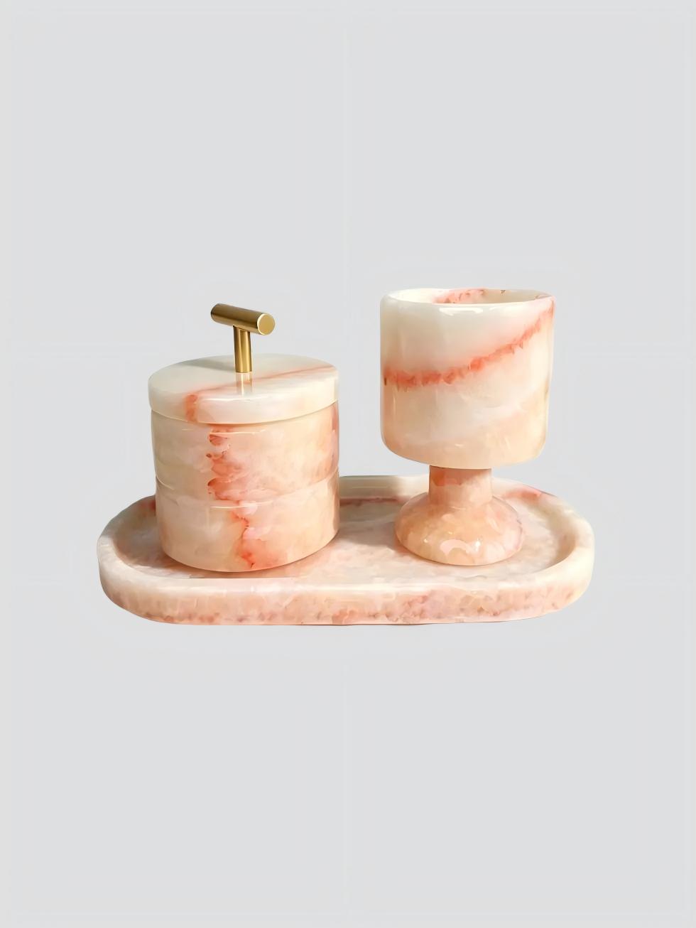 Peach Onyx Set 2